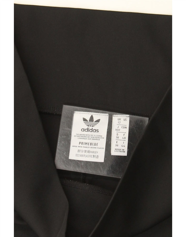 Pantaloncini sportivi ADIDAS da donna UK 12 medio nero poliestere