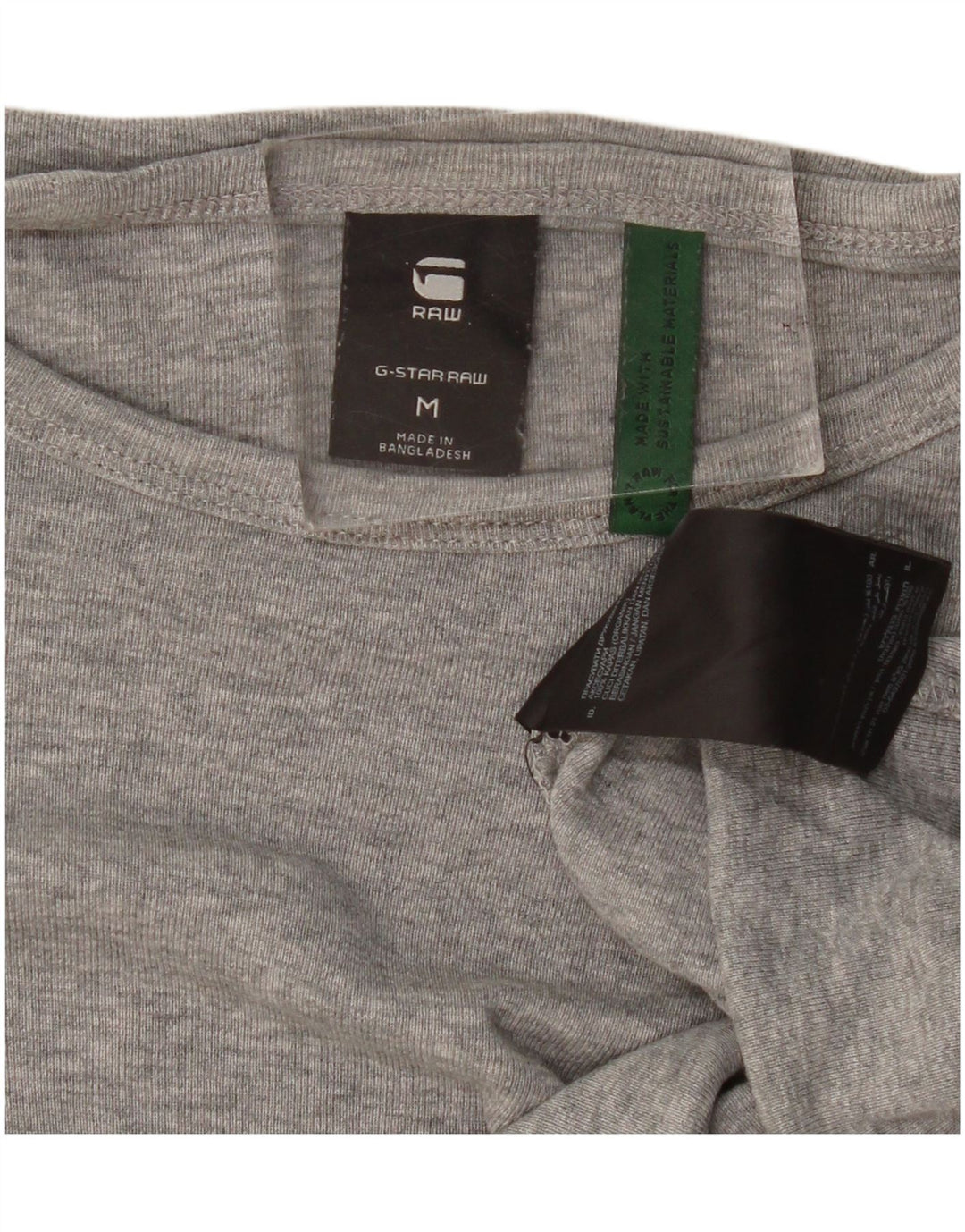 G-Star Herre T-shirt Top Medium Grey Flecked Bomuld