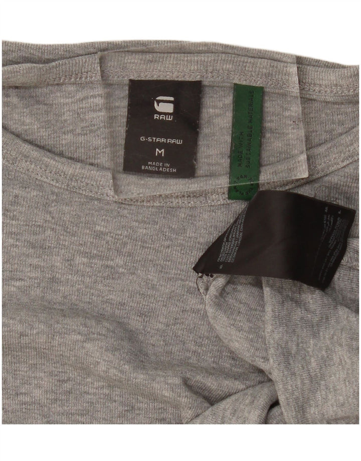 G-Star Herre T-shirt Top Medium Grey Flecked Bomuld