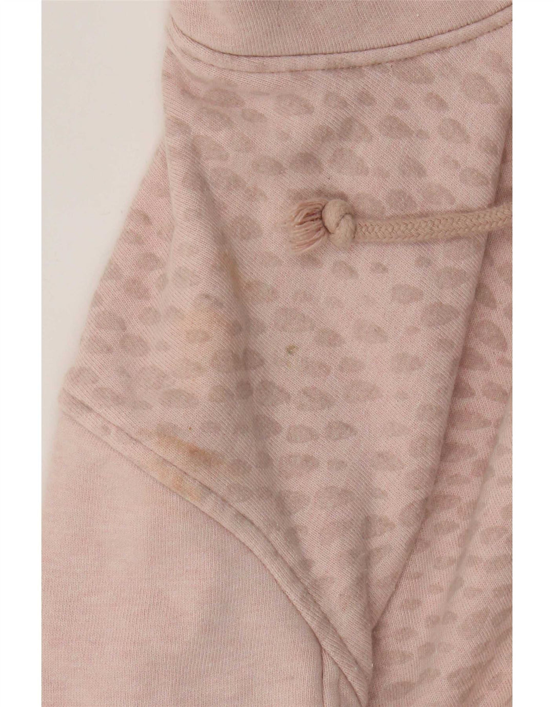 Levi's Mens Hoodie Jumper Large Pink Spotted Cotton