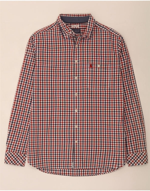 Camisa de corte clásico para hombre Joules Algodón a cuadros multicolor mediano