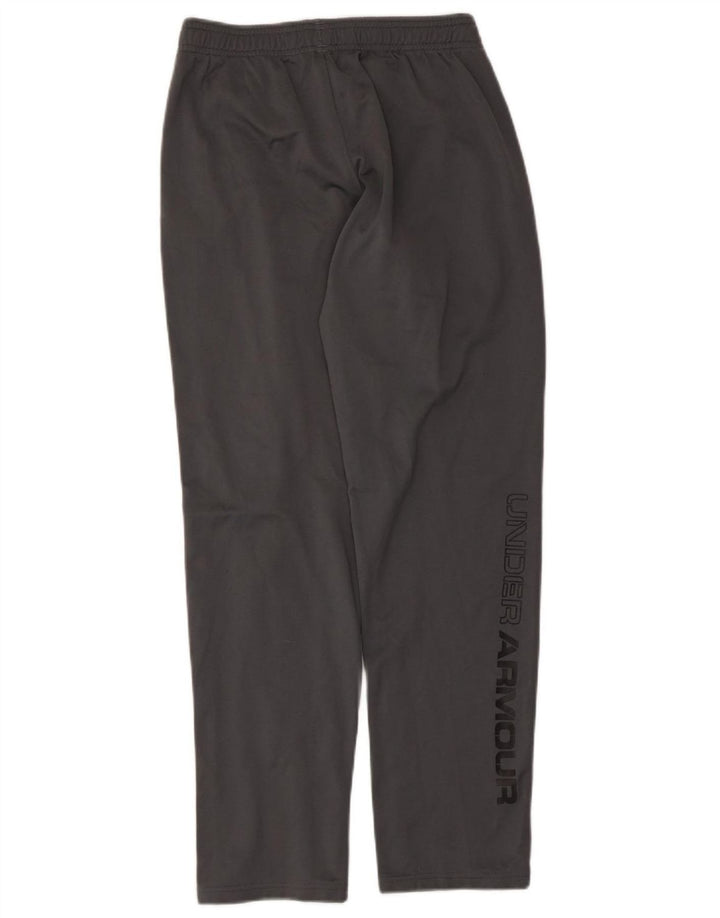 Under Armour Boys Graphic Tracksuit Trousers 11-12 Years Large Grey