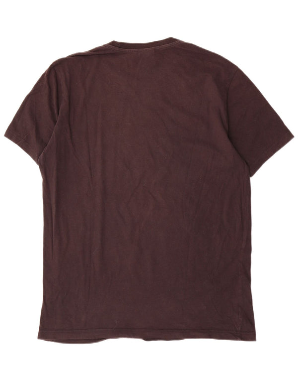 Camiseta masculina estampada Champion grande marrom