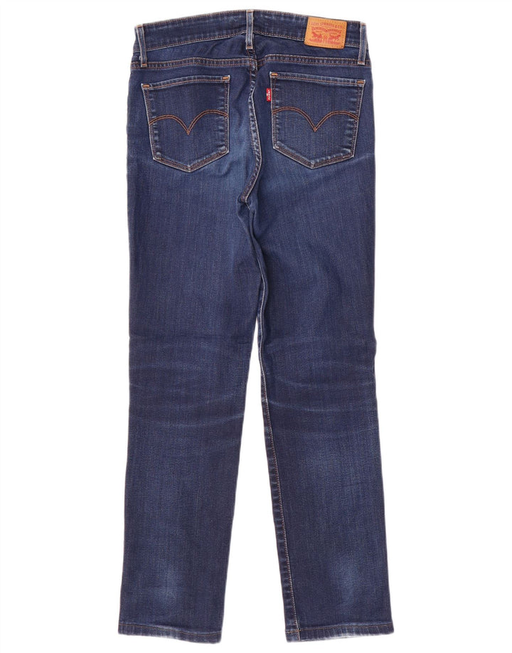 Levi's Womens 712 Slim Jeans W27 L27 Blue Cotton