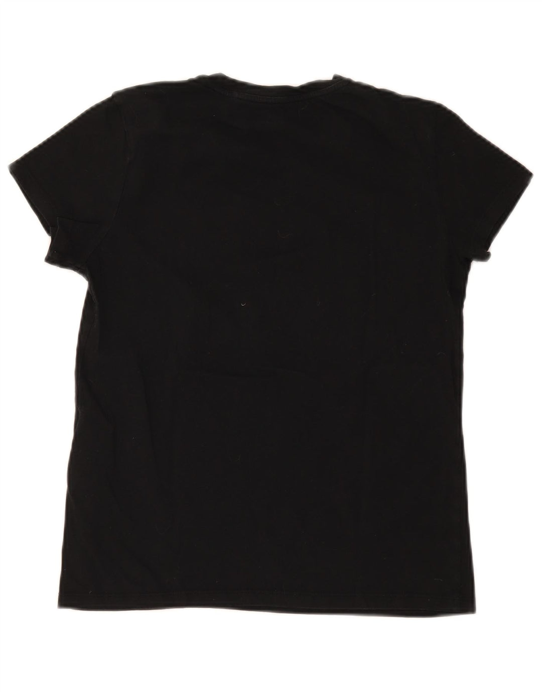 Levi's Womens T-Shirt Top UK 10 Small Black Cotton