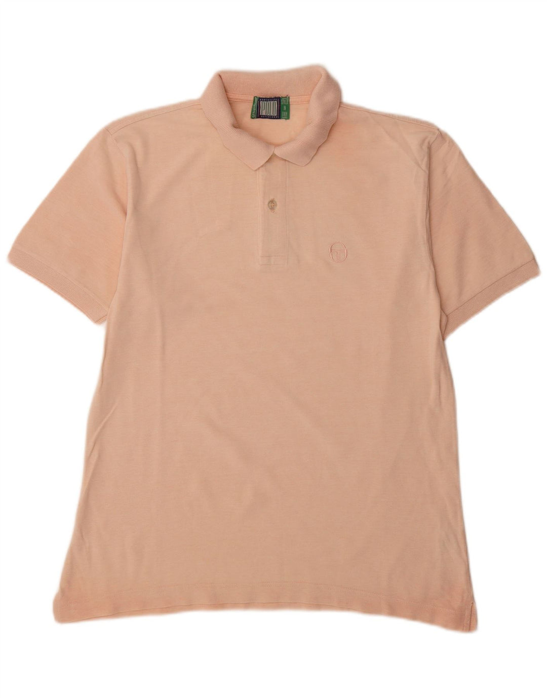 Sergio Tacchini Herre poloshirt Medium Pink Bomuld