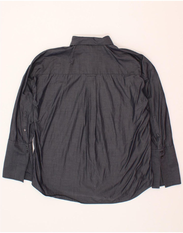 GANT Womens Formal Shirt UK 12 Medium Grey Vintage Gant and Second-Hand Gant from Messina Hembry 