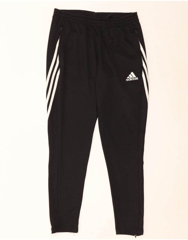 Adidas Mens Climalite Tracksuit Trousers Medium  Black Polyester