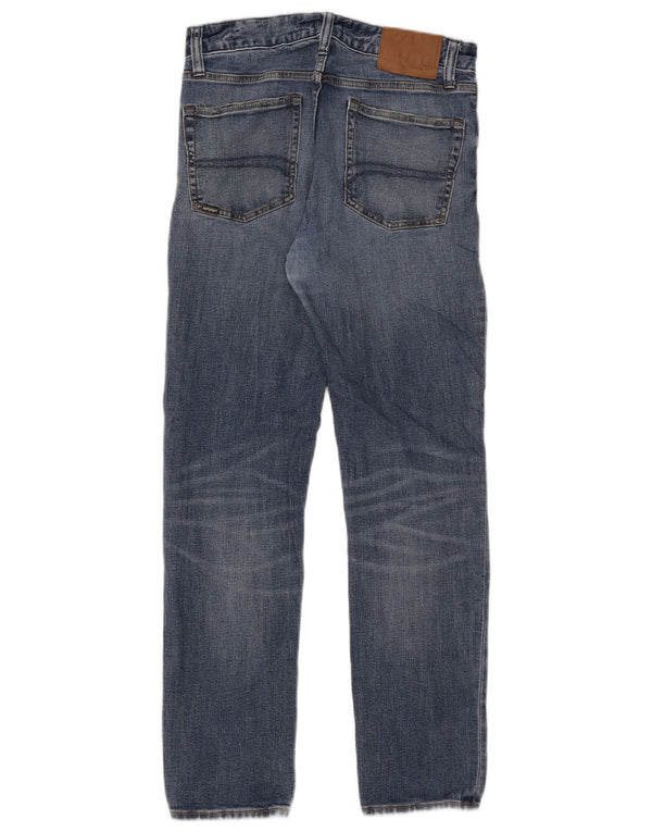 Superdry Γυναικεία Distressed Slim Jeans W30 L29 Blue Cotton