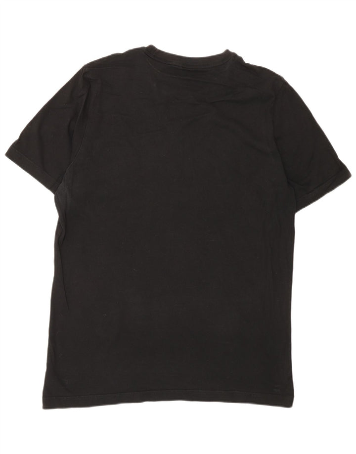 T-shirt grafica da uomo PUMA Top in cotone nero medio