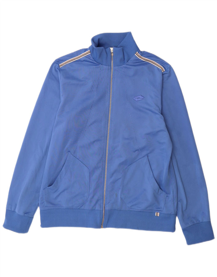 Lotto Herren-Trainingsanzug-Oberteil, Jacke, XL, Blau