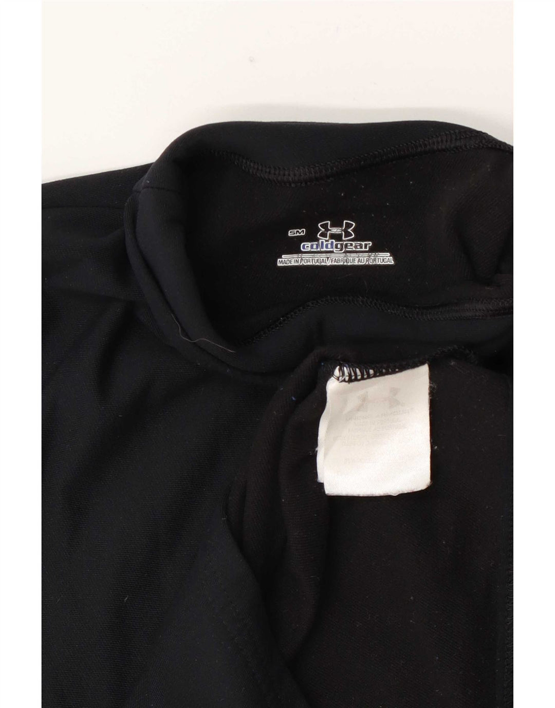 Under Armour Mens Cold Gear Top manica lunga piccolo nylon blu navy