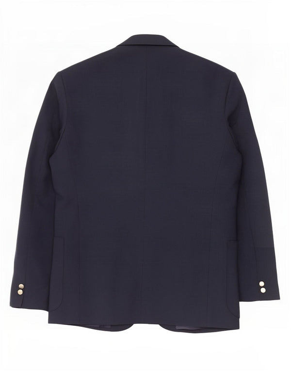 Dunn &Co Ανδρικό μπουφάν σακάκι με 2 κουμπιά UK 40 Large Navy Blue Polyester