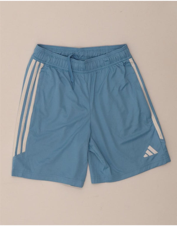 Adidas Boys Aeroready Sports Shorts 11-12 år Blå polyester