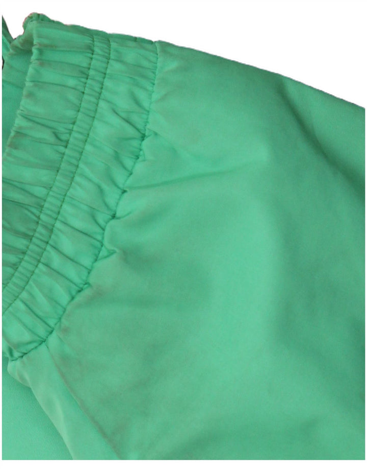 Norway Mens Hooded Ski Jacket IT 52 XL Green Colourblock Polyester