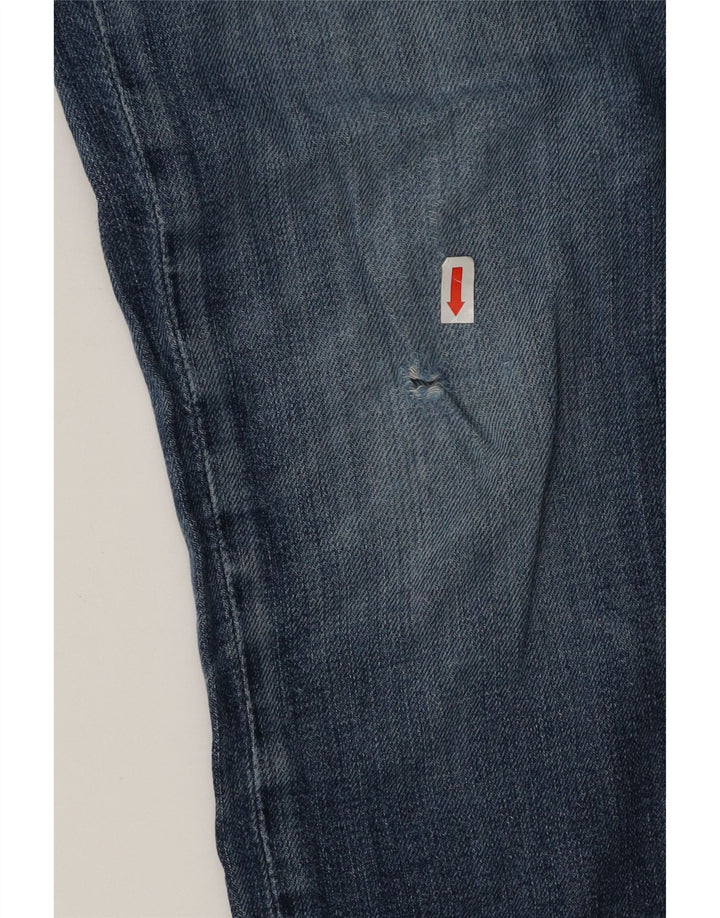Męskie jeansy Levi's Slim W36 L34 Niebieskie bawełniane