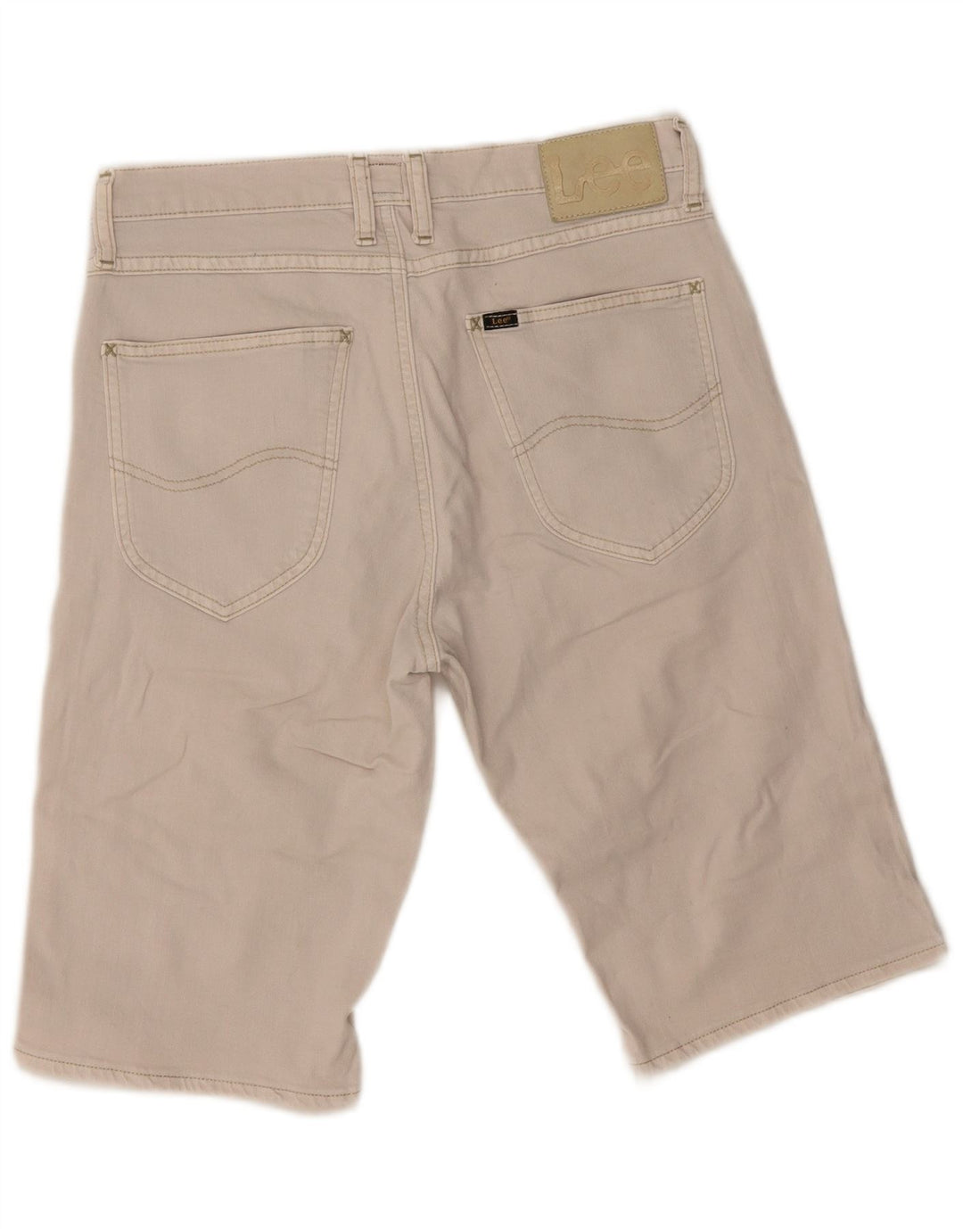 Lee Short en jean W30 pour homme en coton beige moyen