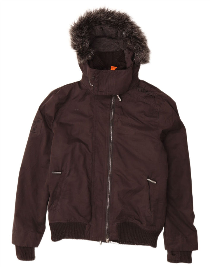 Superdry Veste coupe-vent The Windbomber pour homme UK 40 Large Noir