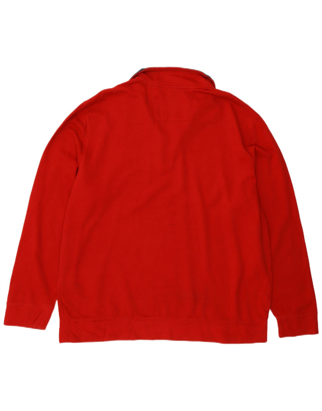 Nautica Sweatshirt med lynlås til mænd 2XL rød