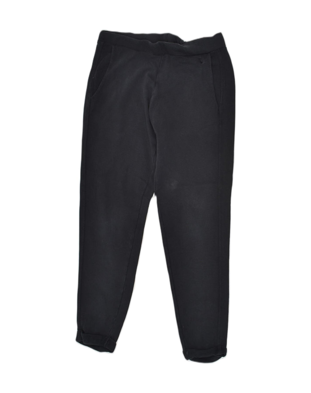 JACK WILLS Womens Tracksuit Trousers UK 10 Small Black Cotton | Vintage Jack Wills | Thrift | Second-Hand Jack Wills | Used Clothing | Messina Hembry 