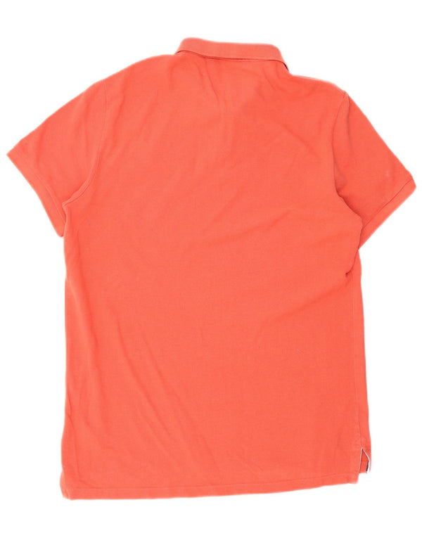 Polo da uomo Superdry XL in cotone arancione