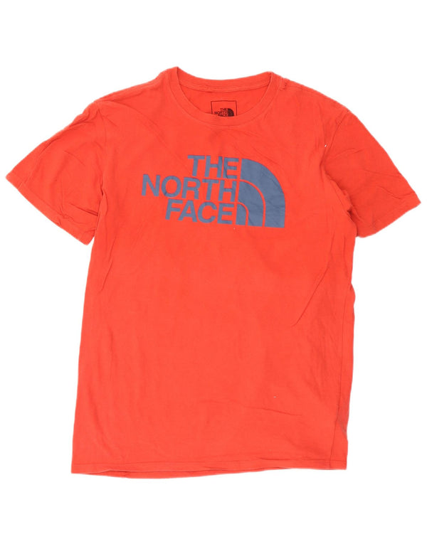 The North Face Mens Graphic T-Shirt Top Large Red Cotton