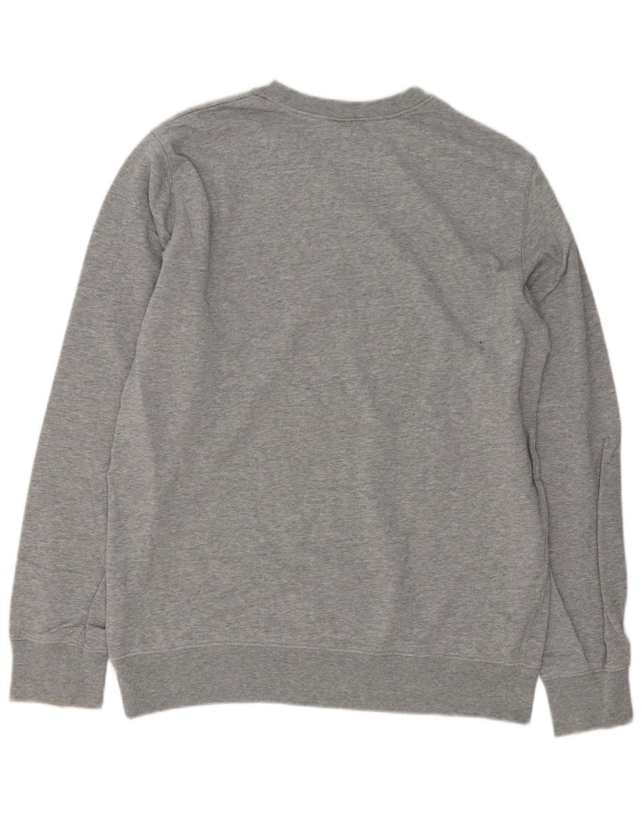 Carhartt Mens Graphic Sweatshirt Jumper Medium Grey Flecked Cotton
