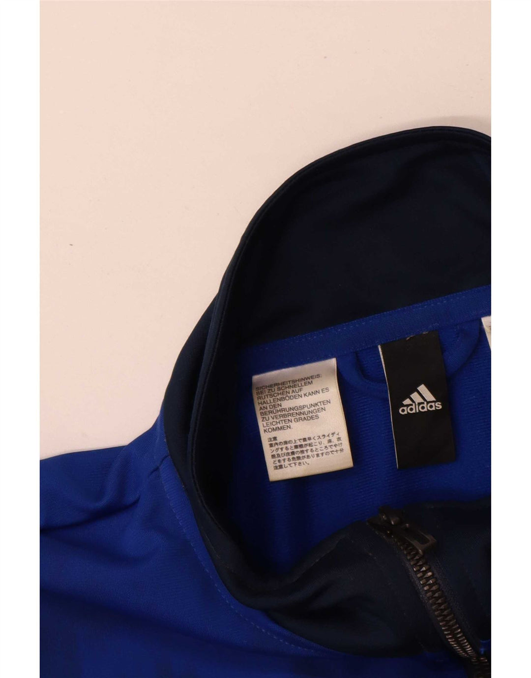 Ανδρική αθλητική φόρμα Adidas Top Jacket Large Navy Blue Colourblock