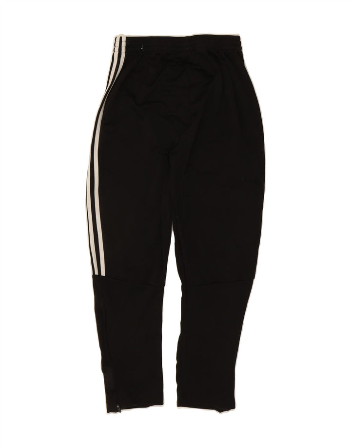 ADIDAS Boys Tracksuit Trousers 13-14 Years Large  Black Polyester Vintage Adidas and Second-Hand Adidas from Messina Hembry 