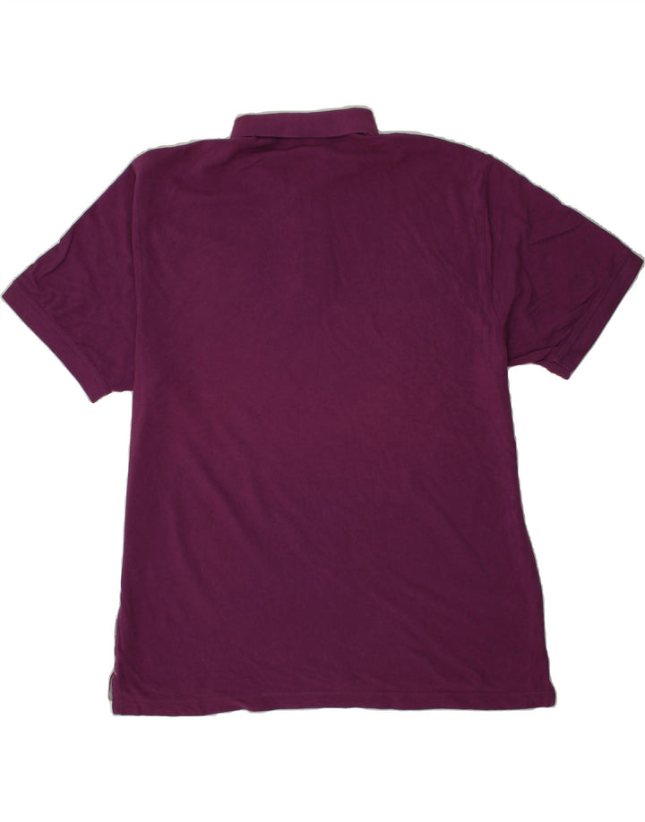 IZOD Mens Polo Shirt XL Purple Cotton Vintage Izod and Second-Hand Izod from Messina Hembry 