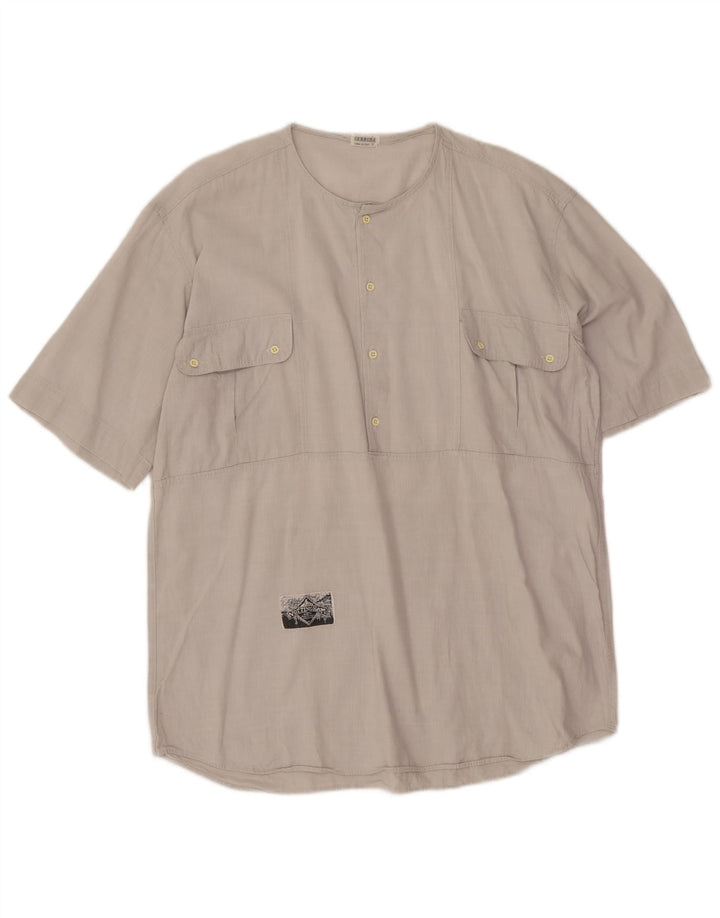 Carrera Chemise à manches courtes pour homme XL Gris