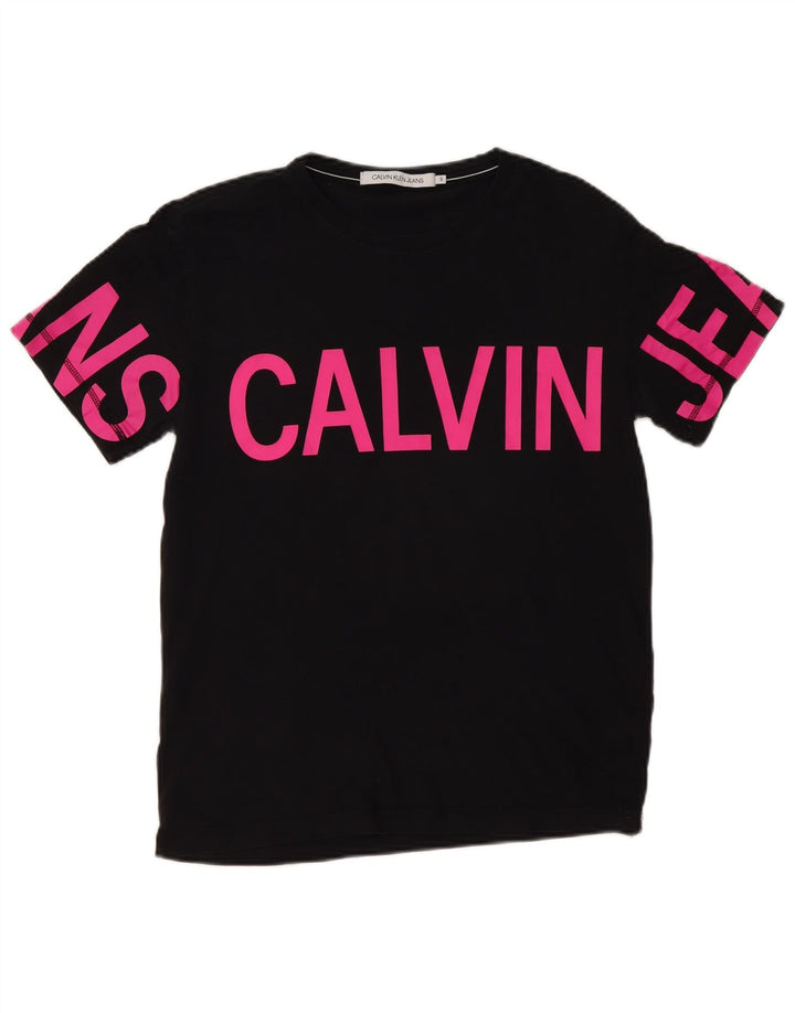 Calvin Klein Jeans Uomo Graphic Piccolo Cotone Nero