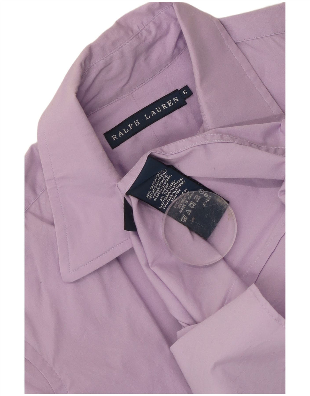 Koszula damska Ralph Lauren US 6, średni fiolet, bawełna
