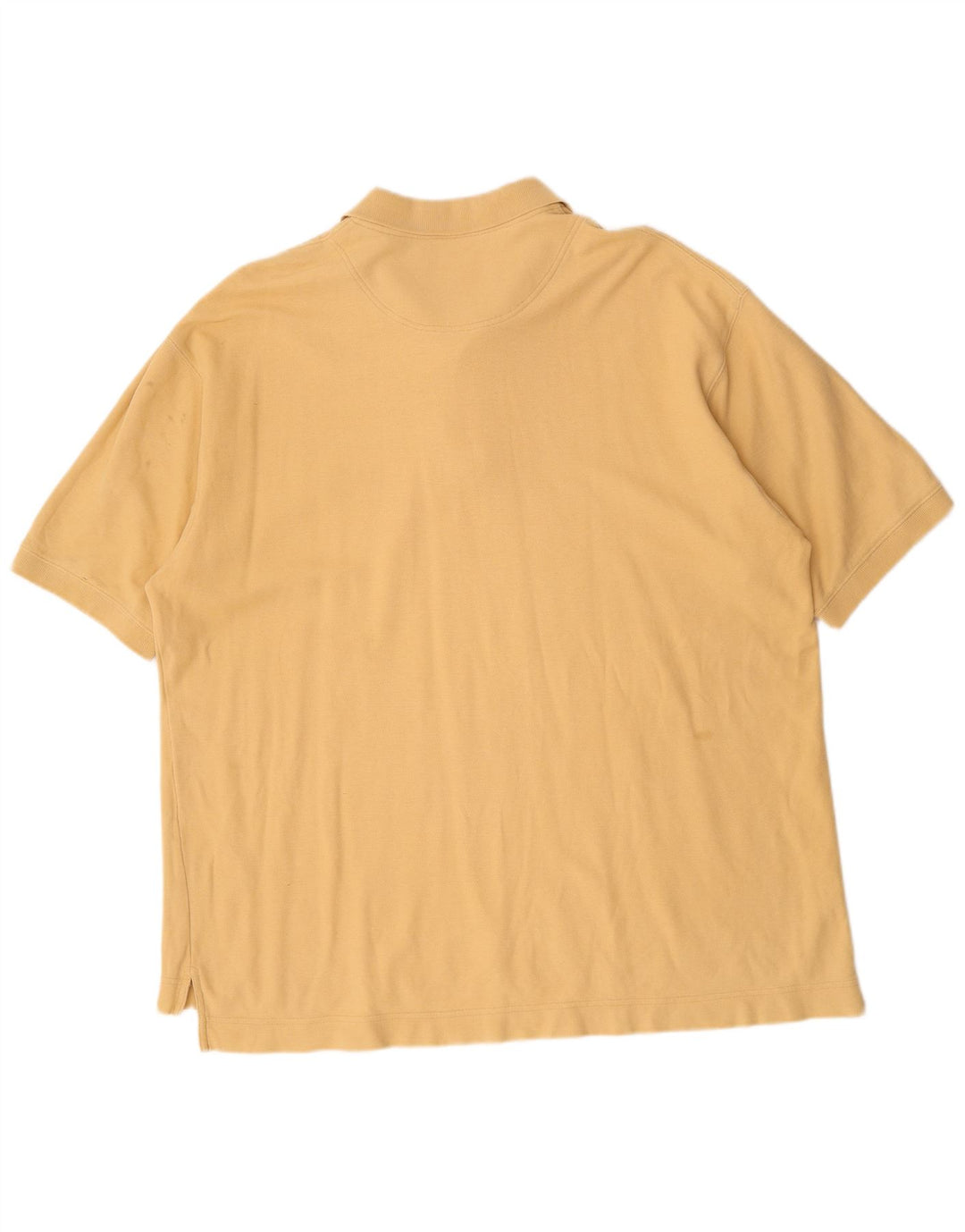Timberland Mens Polo Shirt XL Yellow Cotton