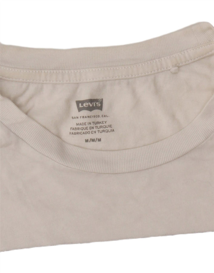 T-shirt grafica da uomo Levi's Top bianca media