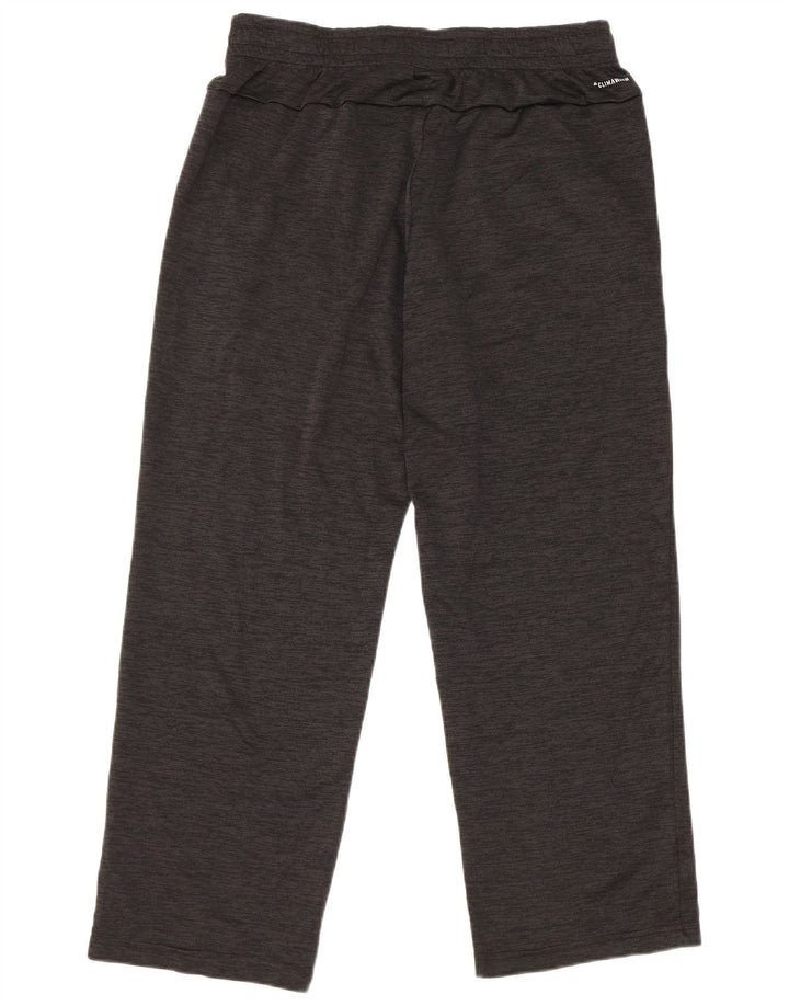 Adidas Mens Tracksuit Trousers Large  Black Flecked Polyester