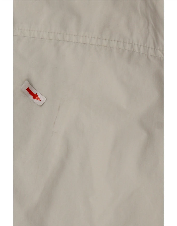 BOMBOOGIE Womens Bomber Jacket UK 18 XL White
