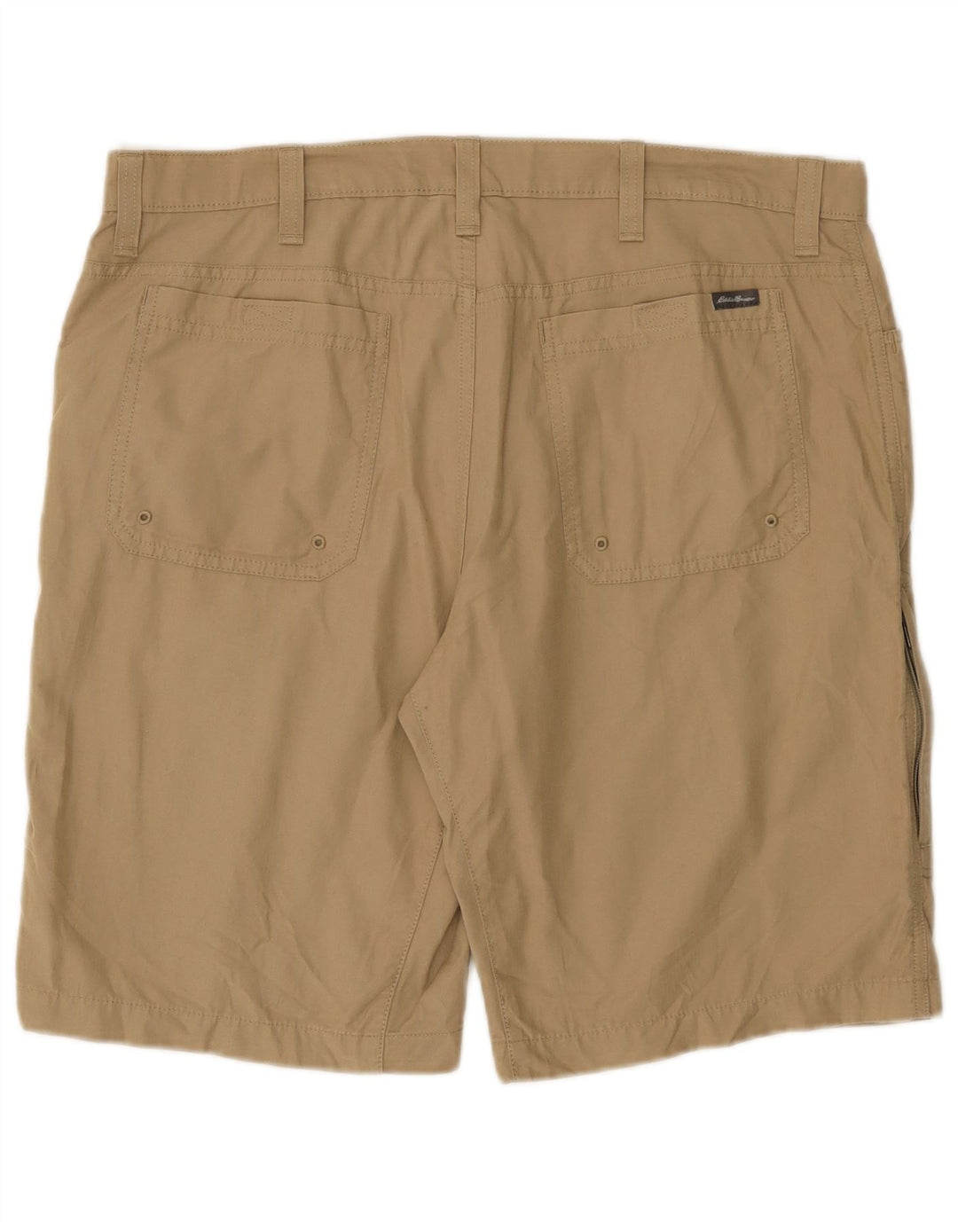 EDDIE BAUER Herren Cargoshorts W36 Large Beige Baumwolle