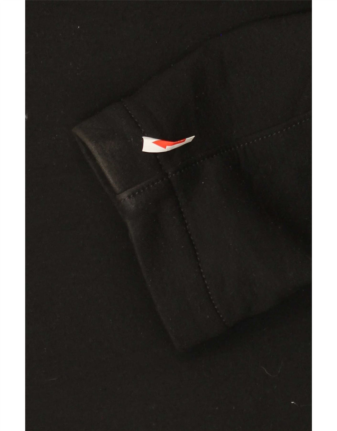 Zara Mens Hooded Padded Jacket UK 40 Large Black Cotton