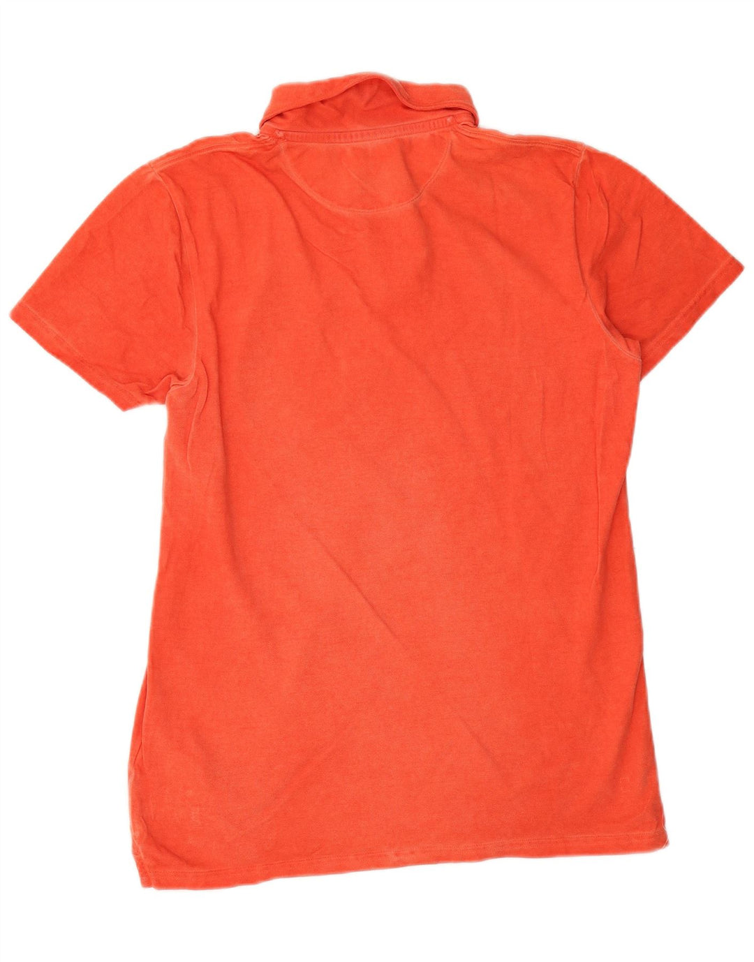 Polo da uomo Timberland in cotone arancione medio