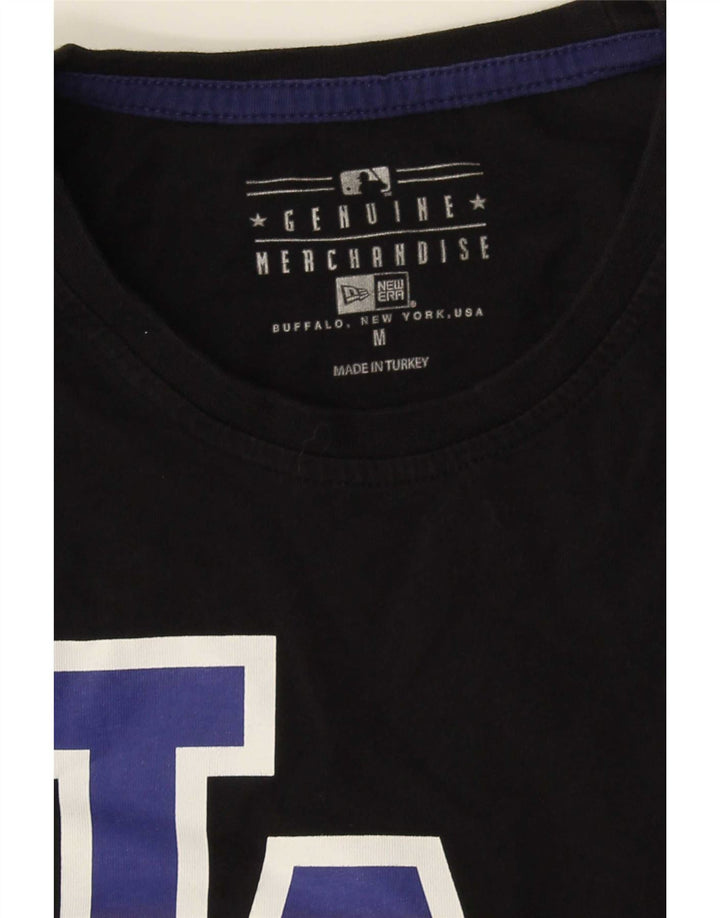 Ægte Merchandise Dame Grafisk T-Shirt Top UK 12 Medium Sort