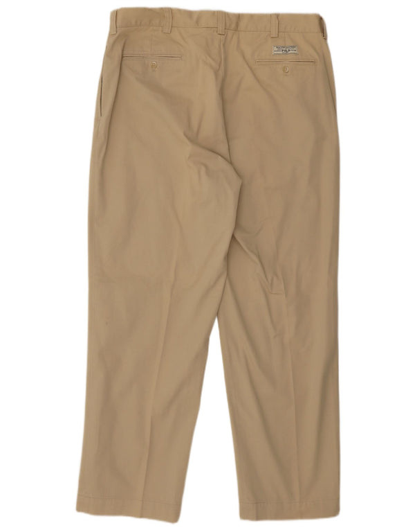 Pantaloni chino drepți Polo Ralph Lauren pentru bărbați L38 L30 bumbac bej