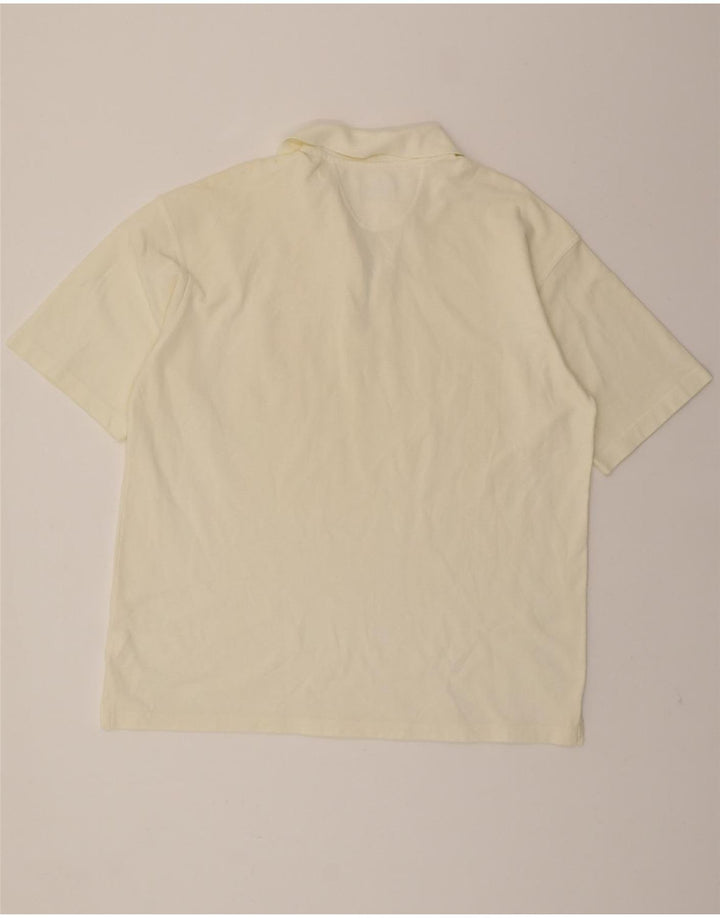 JOOP Mens Polo Shirt XL Beige Cotton Vintage Joop and Second-Hand Joop from Messina Hembry 