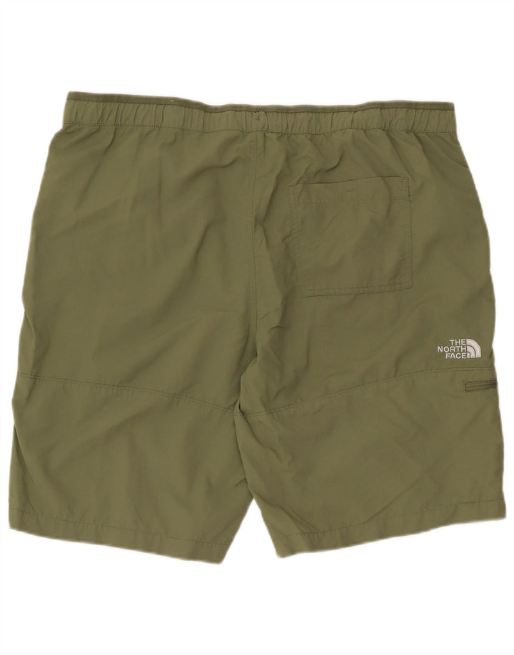 The North Face Mens Cargo Sport Shorts Large Khaki Nylon
