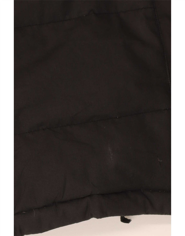 Brugi Damen Wattierter Mantel IT 46 Large Schwarz Polyester