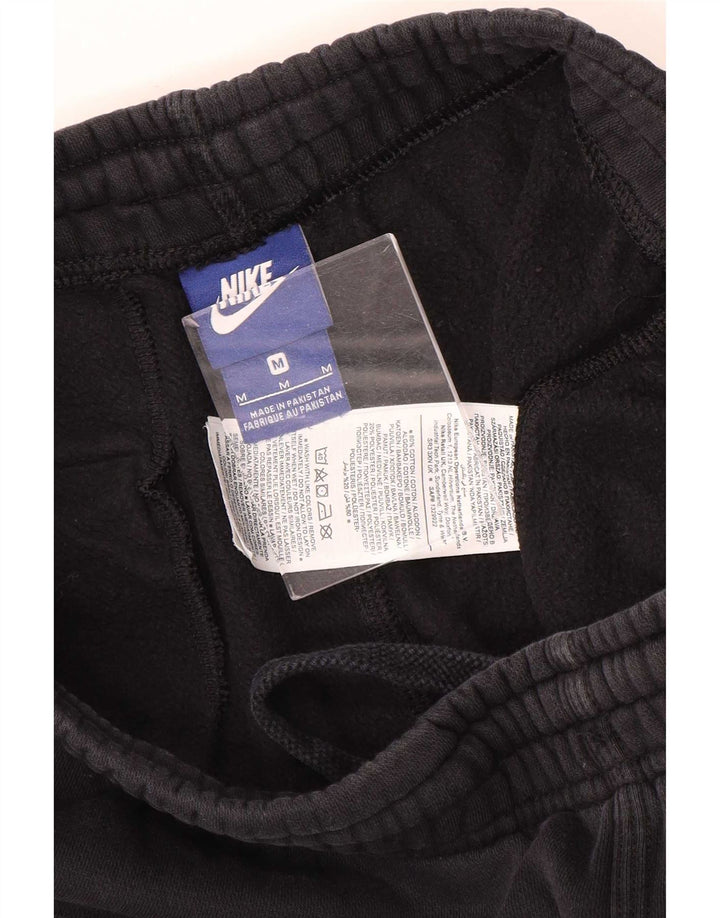 Pantaloni de trening Nike pentru bărbați Joggeri, bumbac mediu negru