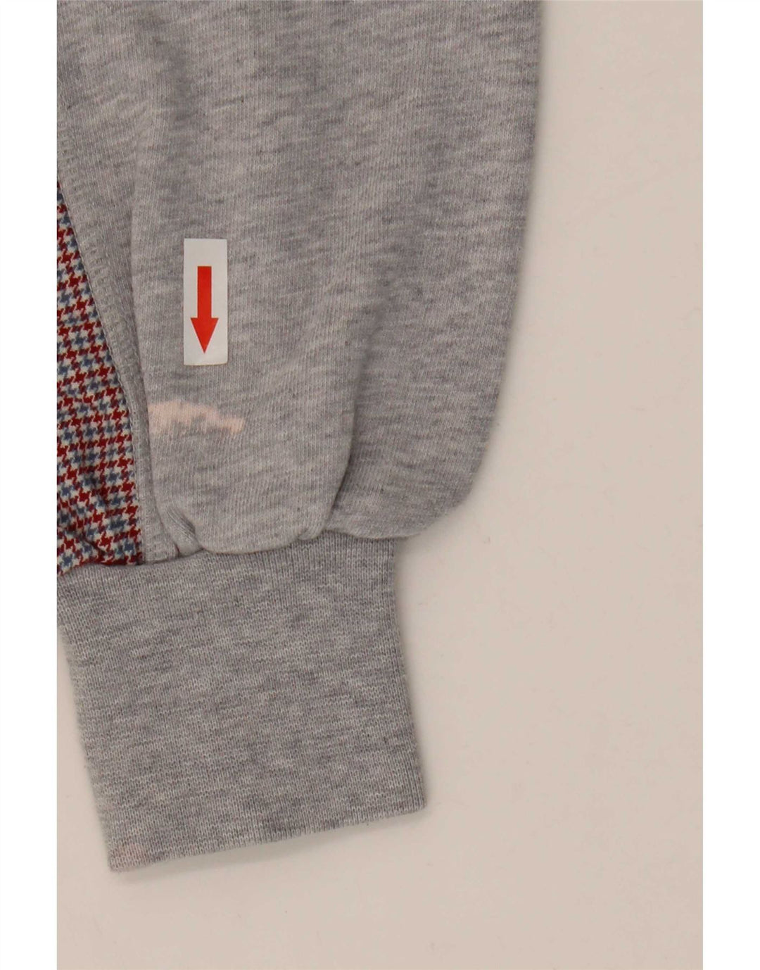 Lacoste moletom feminino oversized tamanho 34 pequeno cinza houndstooth