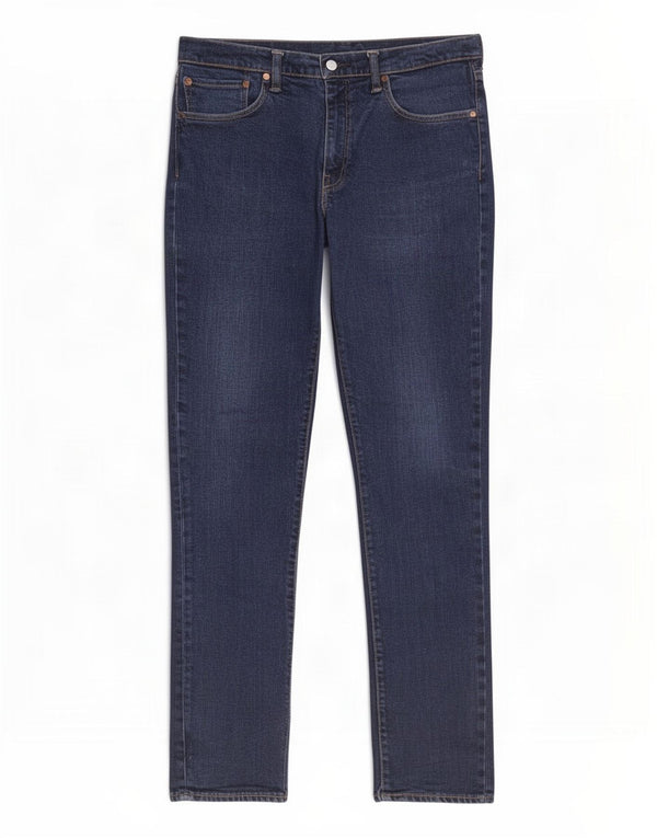 Levi's Masculino 511 Slim Jeans W36 L34 Azul Marinho Algodão
