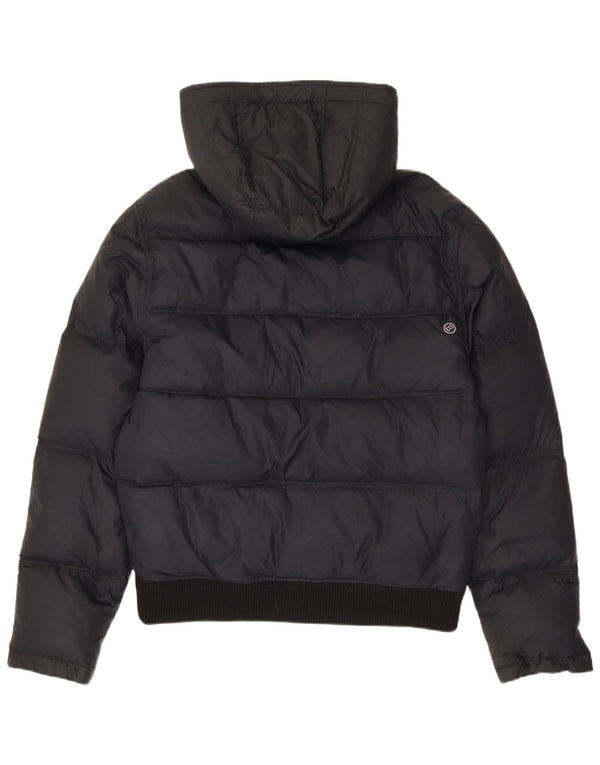 Animal Chaqueta acolchada con capucha para hombre UK 40 Large Nylon negro