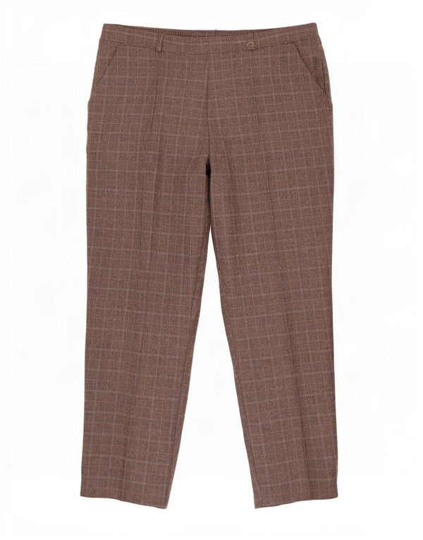Marks & Spencer Dame Casual Bukser UK 14 Large W34 L27 Brun ternet